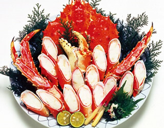 Boiled King Crab