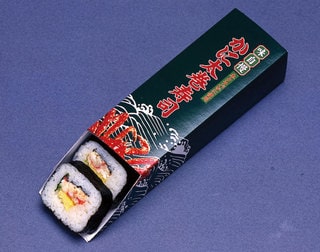 Thick rolled Crab Sushi